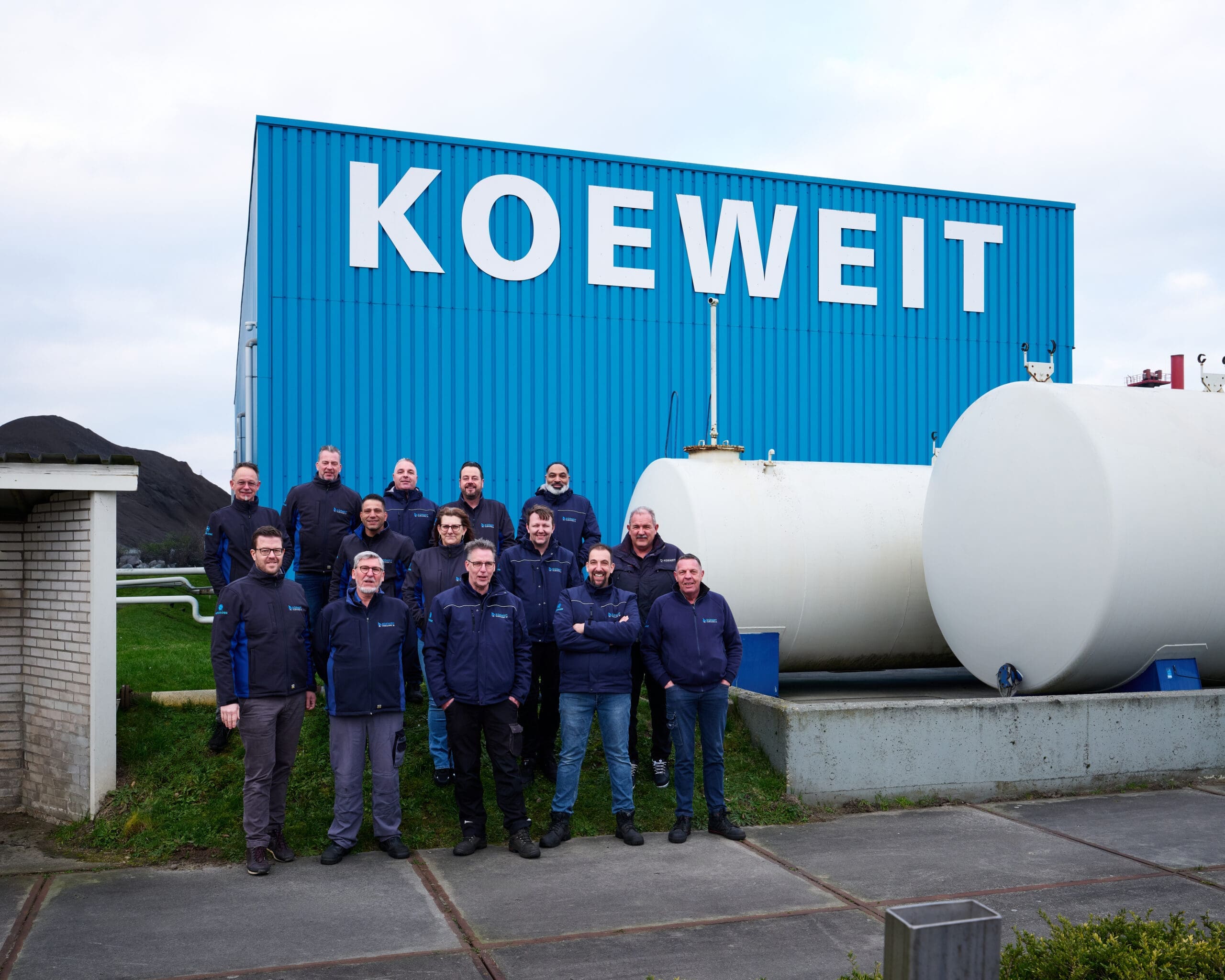 Het team van Koeweit Oliehandel