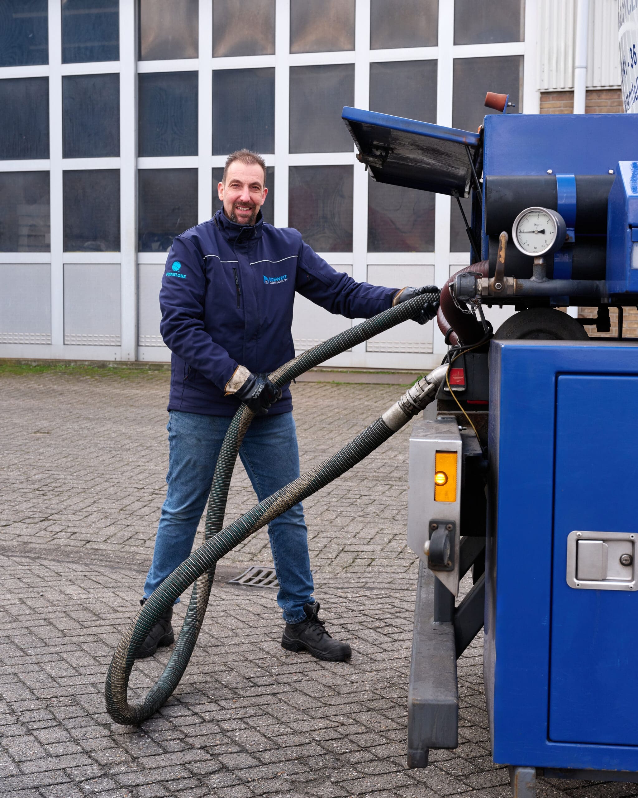 Ablassen von Glykol und Kühlmittel